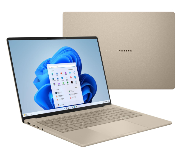 ASUS ZenBook A14 Snapdragon X2 Elite/16GB/512/Win11 OLED Beżowy - 1518534 - zdjęcie